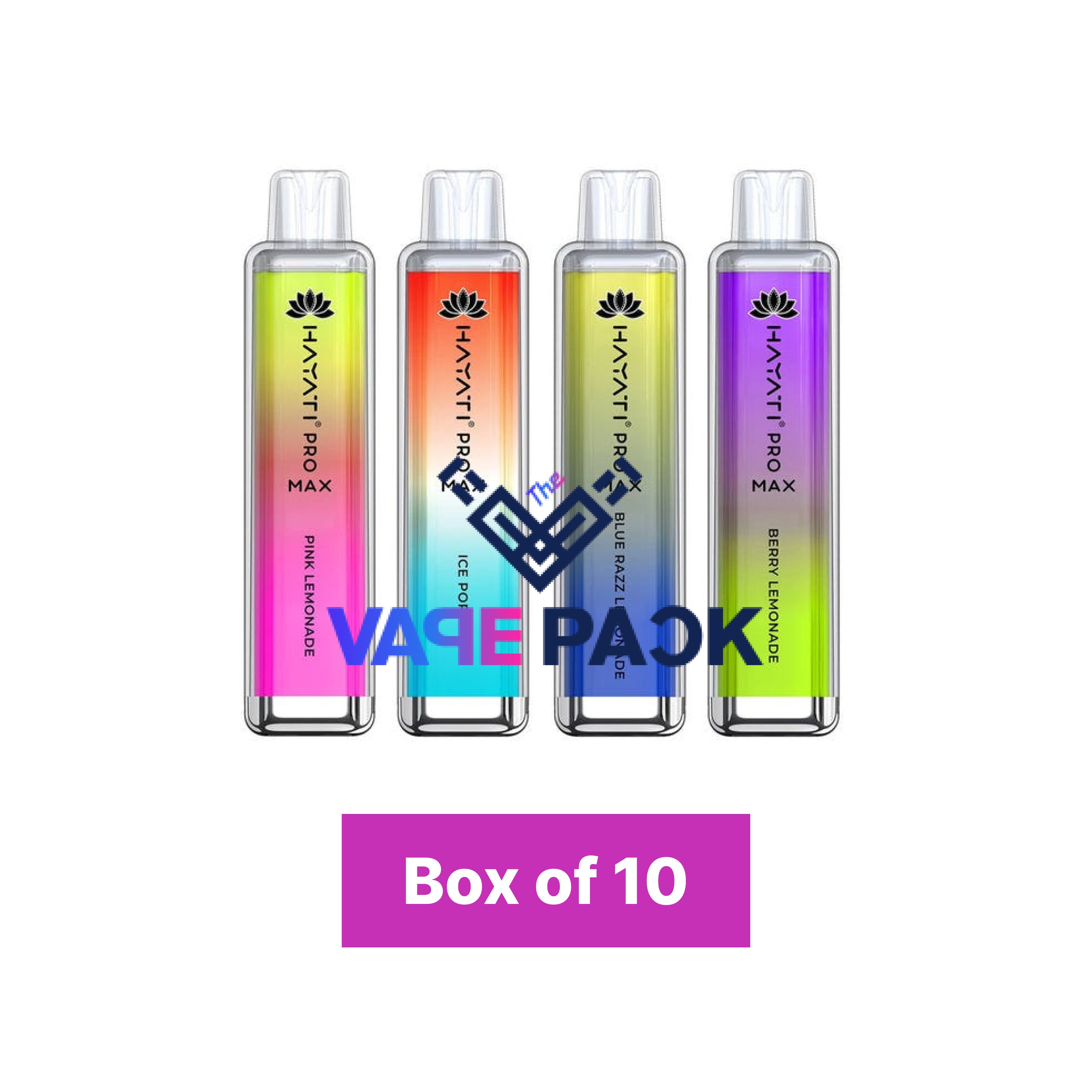 Hayati Pro Max 4000 Puffs Vape Box of 10!